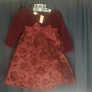 NWT, Vintage, Jolene brand, Size 2T, long sleeved, Sunday dress